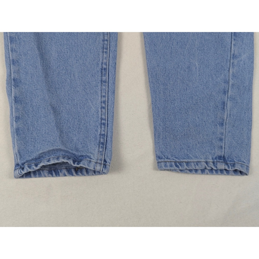 Riders by Lee Light Wash High Waisted Mom Jeans Tapered Leg Blue Denim 28x29 - Picture 8 of 14